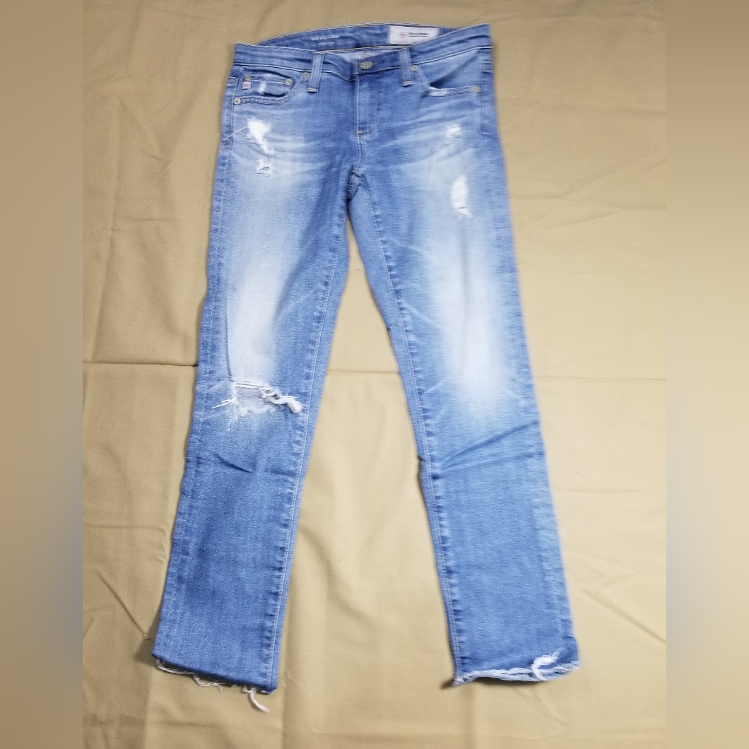 Adriano Goldschmied Women Distressed Jeans